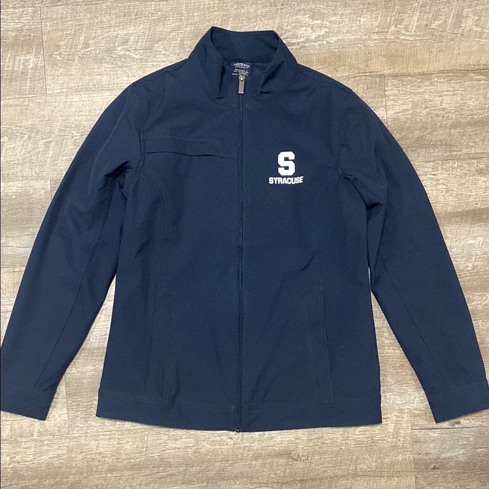 Syracuse University Zip-Up Navy Blue Jacket